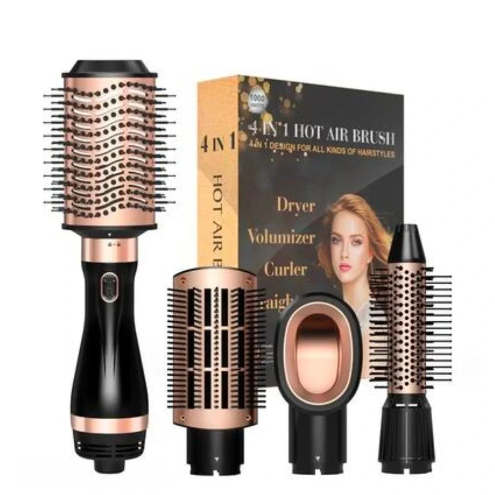 NICEBAY 4 in 1 NEW Sealed Hair Dryer Brush, Hot Air Brush, Blow Dryer Brush Set